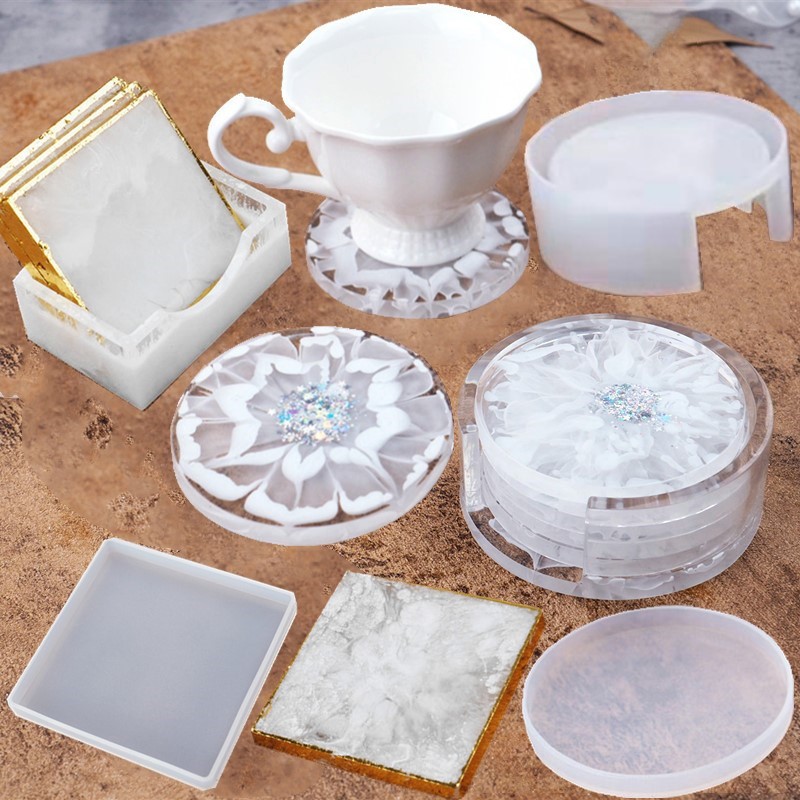 Serving Tray Mold - SNASAN แผ่นรองแก้วซิลิโคน แม่พิมพ์ซิลิโคน กล่องเก็บเรซิ่น แม่พิมพ์ซิลิโคน ทำมือ