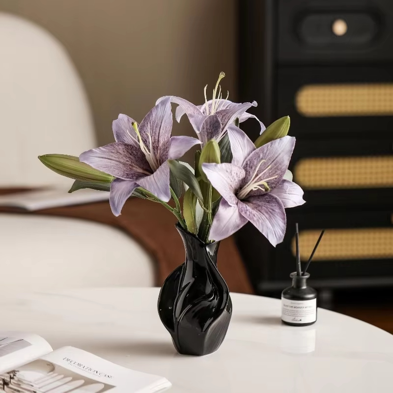 Nordic แจกันเซรามิคบทคัดย่อหญ้ - Dried Flower Bulk บทวิจารณ์และราคา