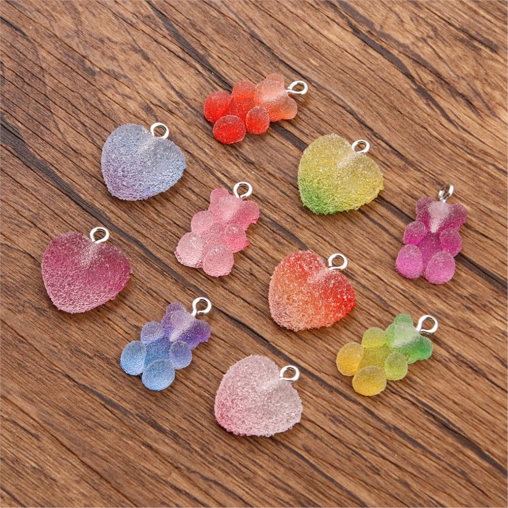 20 ชิ้นGradientสีCandyเรซิ่นหม - Resin Craft Projects บทวิจารณ์และราคา